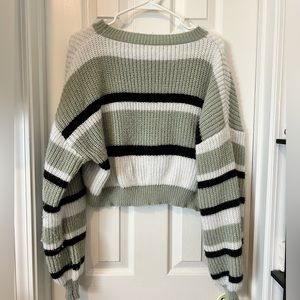 Crop sweater